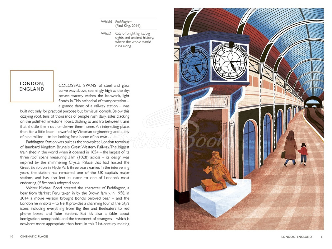 Книга Inspired Traveller's Guide: Cinematic Places изображение 1
