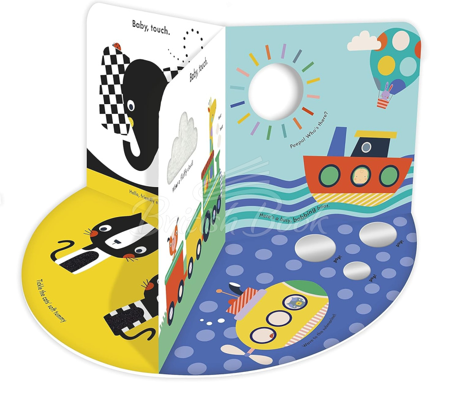Книга Baby Touch: Tummy Time (A Touch-and-Feel Playbook) изображение 1