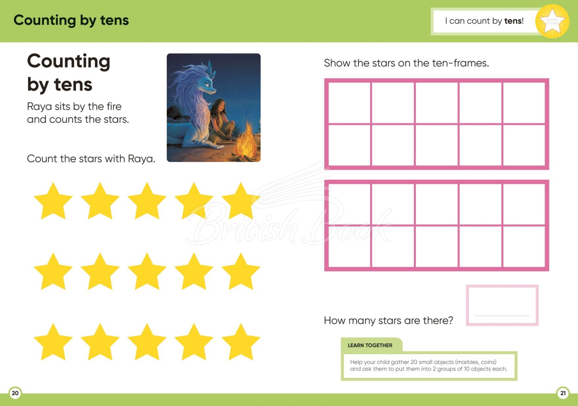 Книга Disney Learning: Maths (Ages 5-6) зображення 1
