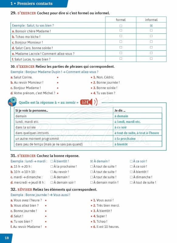 Книга Pratique Vocabulaire A1-A2 изображение 16