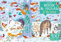 Usborne Book and Jigsaw: In the Forest