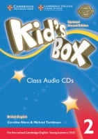 Kid's Box Updated Second Edition 2 Class Audio CDs