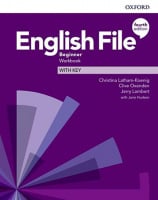 English File Fourth Edition Beginner Workbook with key