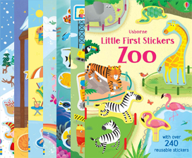 Серия Usborne Little First Stickers  - изображение