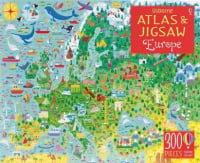 Usborne Atlas and Jigsaw: Europe