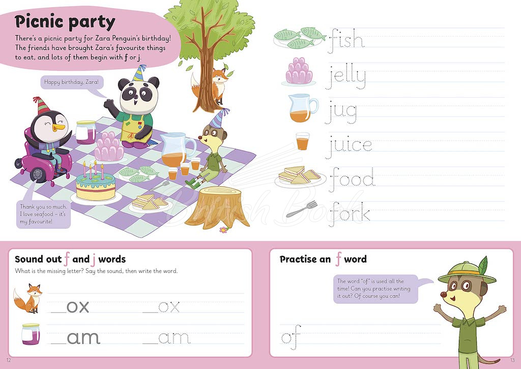 Книга Learn with Ladybird: Wipe-Clean First Words (3-5 Years) зображення 2