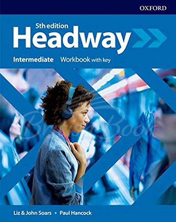 Робочий зошит New Headway 5th Edition Intermediate Workbook with key зображення