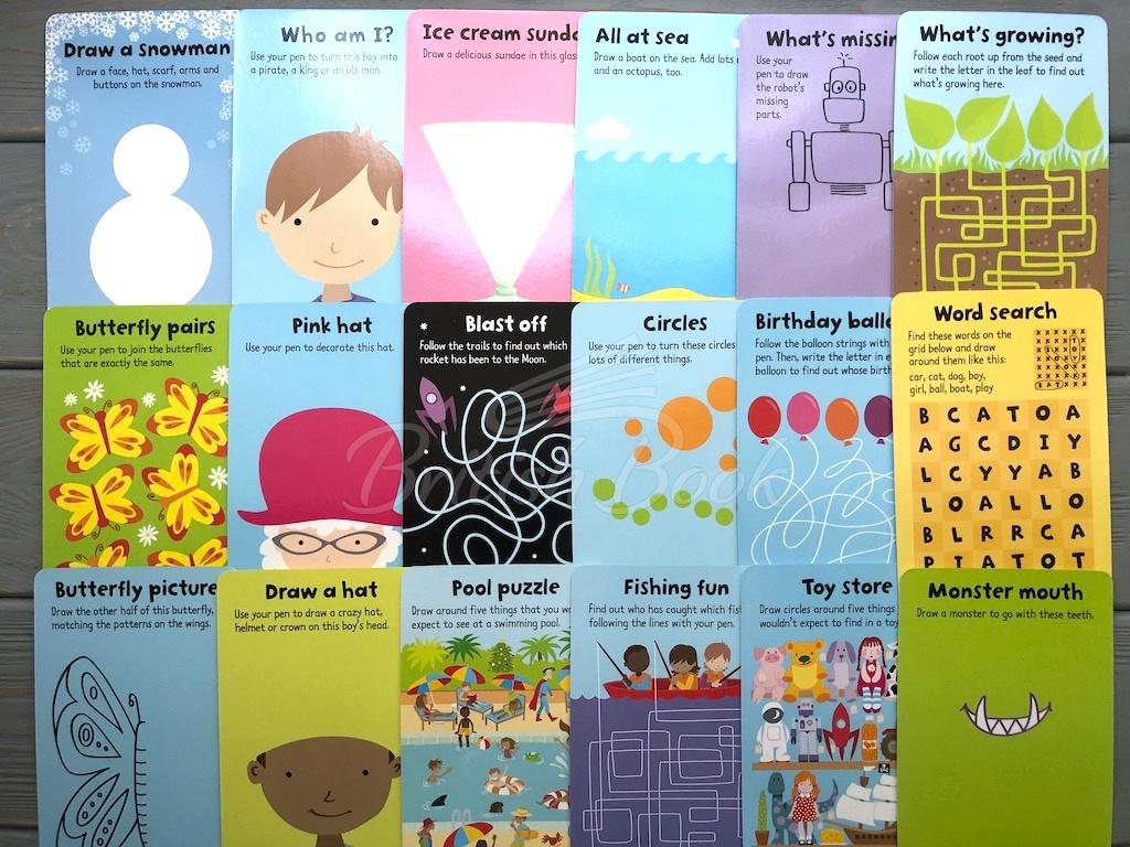 Картки з маркером 100 Things for Little Children to Do on a Journey Cards зображення 5