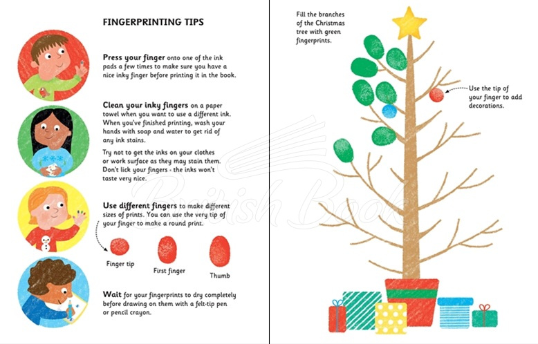 Книга Fingerprint Activities: Christmas зображення 1