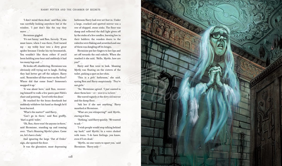 Книга Harry Potter and the Chamber of Secrets (Illustrated Edition) зображення 5