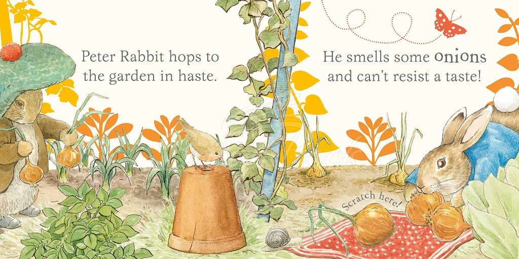 Книга Peter Rabbit: Peter Follows His Nose (A Scratch-and-Sniff Book) зображення 1