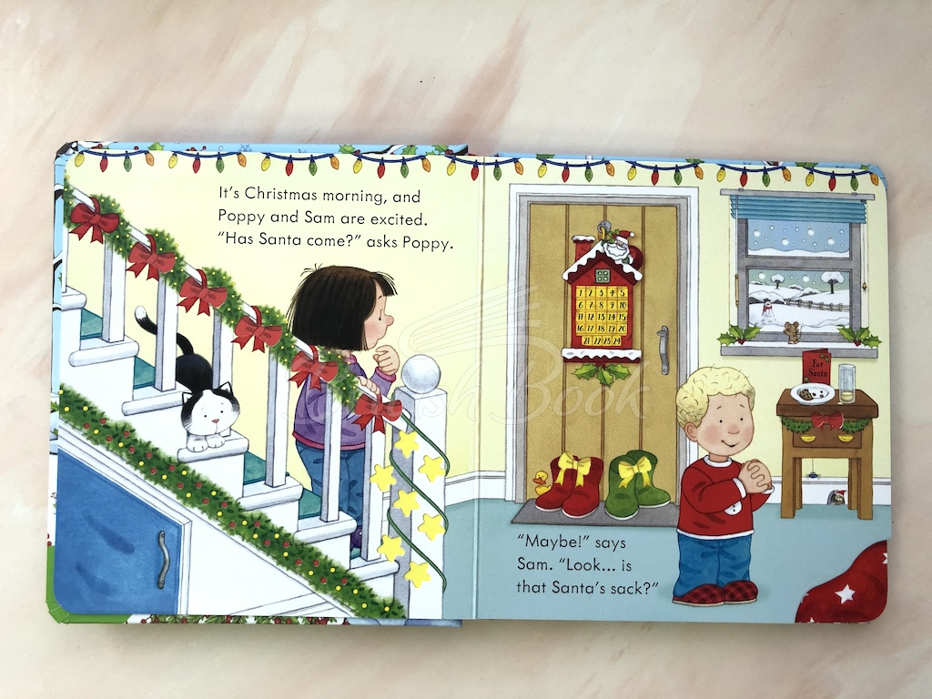 Книга Usborne Farmyard Tales: Poppy and Sam's Christmas зображення 2