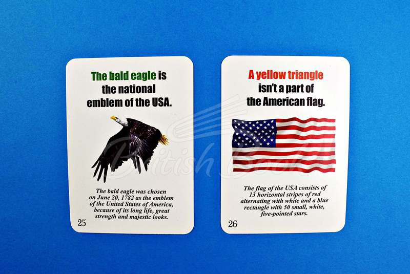 Картки Fun Card English: The USA Quiz зображення 3