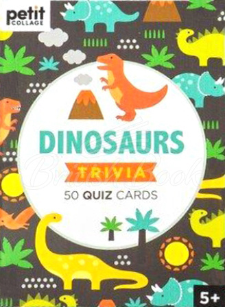 Карткова гра Dinosaurs Trivia Cards зображення