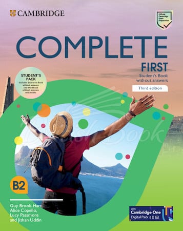 Набір книжок Complete First Third Edition Student's Pack (Student's Book without answers with Cambridge One Digital Pack, Workbook without answers with Audio) зображення