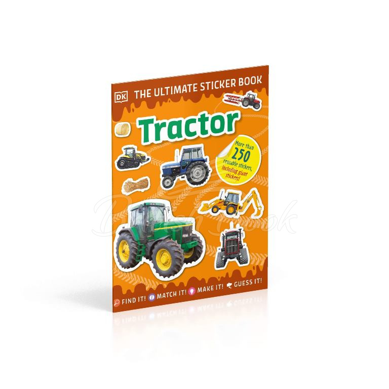Книга The Ultimate Sticker Book: Tractor зображення 1