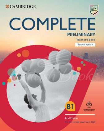 Книга для вчителя Complete Preliminary Second Edition Teacher's Book with Downloadable Resource Pack зображення