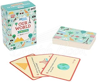 Карткова гра Our World Trivia Cards зображення 1
