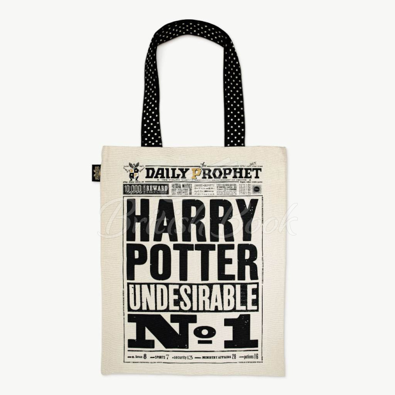 Сумка The Daily Prophet: 'Harry Potter Undesirable No.1' Tote Bag зображення 1