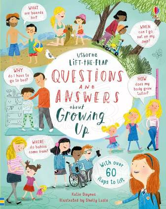 Книга Lift-the-Flap Questions and Answers about Growing Up зображення