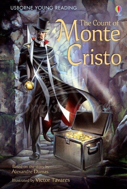 Книга Usborne Young Reading Level 3 The Count of Monte Cristo зображення