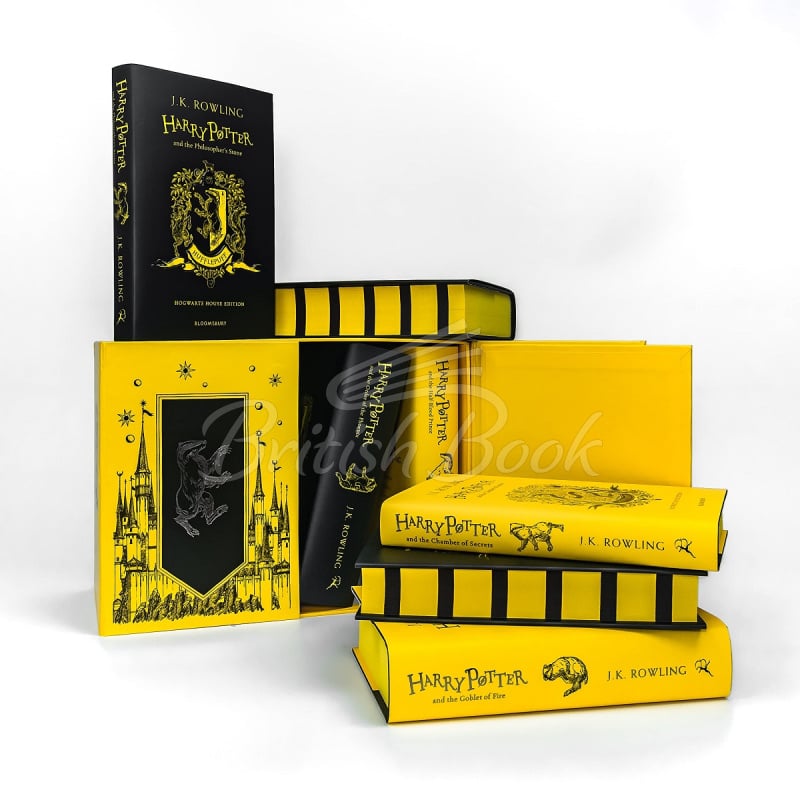 Набір книжок Harry Potter House Editions Hufflepuff Hardback Box Set зображення 6
