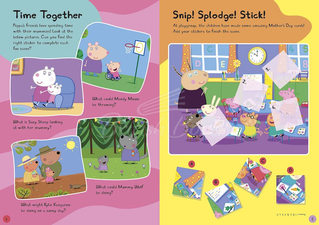 Книга Peppa Pig: My Amazing Mum Sticker Activity Book зображення 1