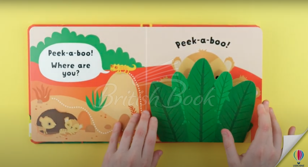 Книга Baby's Very First Lift-the-Flap Peek-a-Boo at the Zoo зображення 6