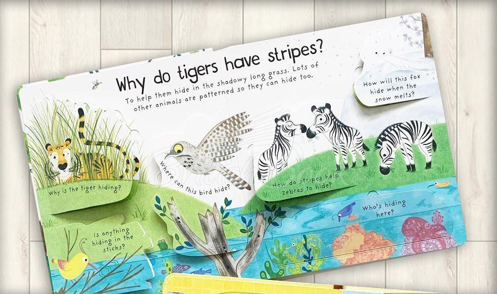 Книга Lift-the-Flap First Questions and Answers: Why Do Tigers Have Stripes? зображення 2