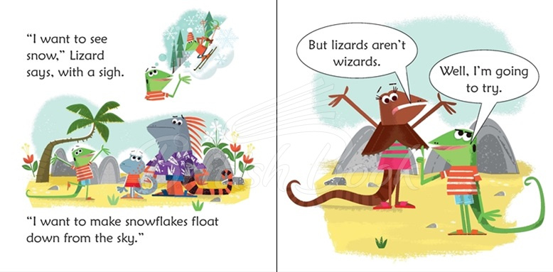Книга Lizard in a Blizzard зображення 1