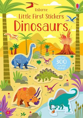 Книга Little First Stickers: Dinosaurs зображення