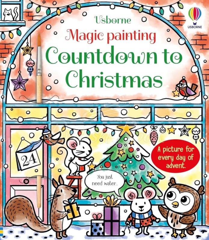 Книга Magic Painting Countdown to Christmas зображення