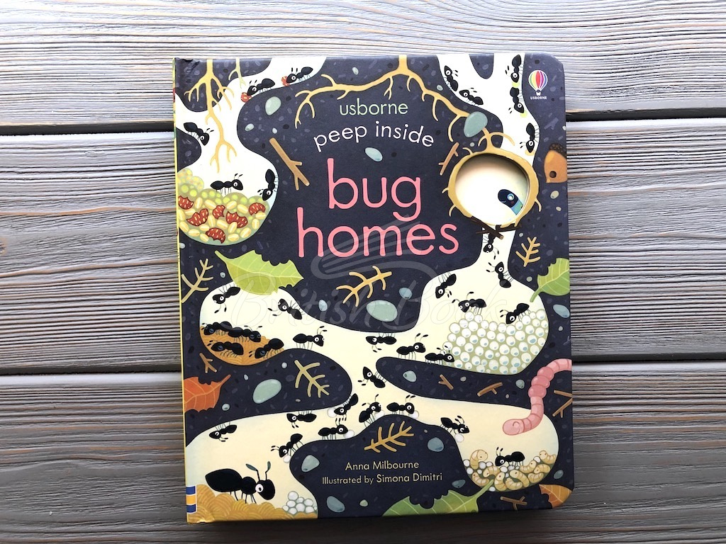 Книга Peep inside Bug Homes зображення 1