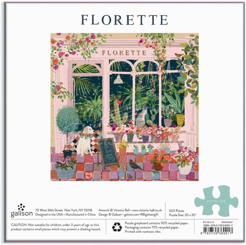 Пазл Florette 500 Piece Puzzle зображення 3