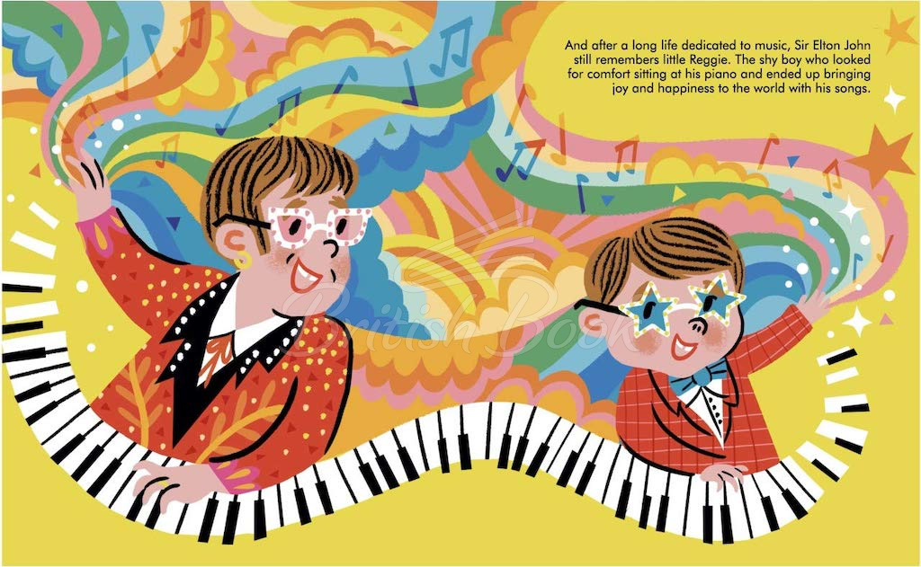Книга Little People, Big Dreams: Elton John зображення 3