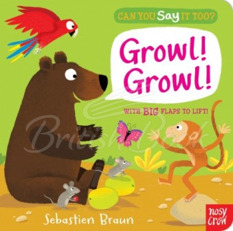 Книга Can You Say It Too? Growl! Growl! зображення