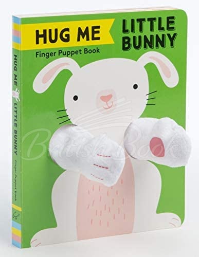 Книга Hug Me Little Bunny Finger Puppet Book зображення 2