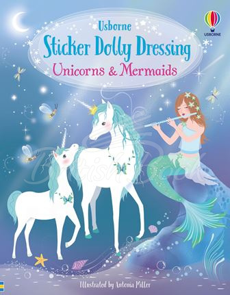 Книга Sticker Dolly Dressing: Unicorns and Mermaids зображення