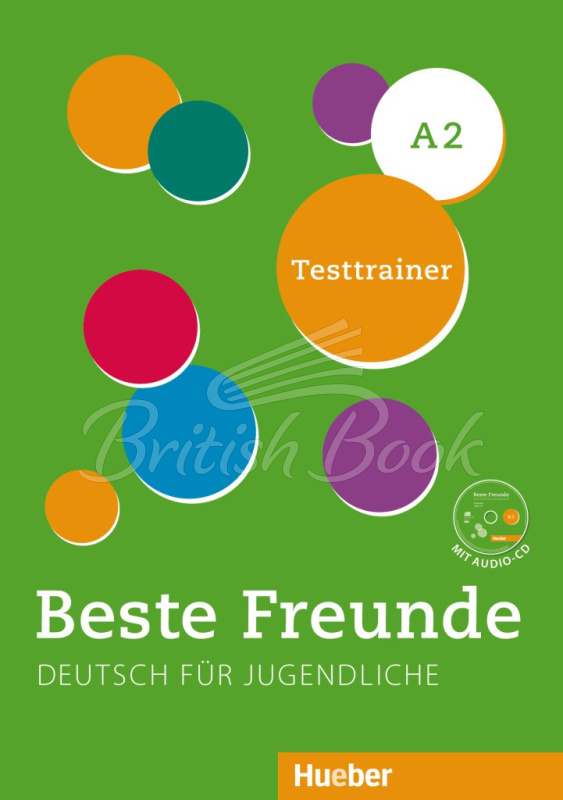 Книга з тестами Beste Freunde A2 Testtrainer mit Audio-CD зображення