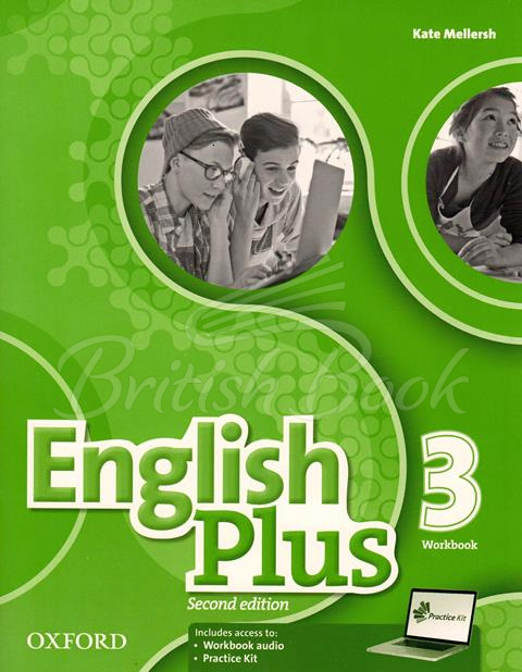 Робочий зошит English Plus Second Edition 3 Workbook with Practice Kit зображення