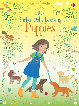 Книга Little Sticker Dolly Dressing: Puppies зображення