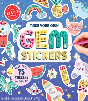Набор для творчества Make Your Own Gem Stickers изображение