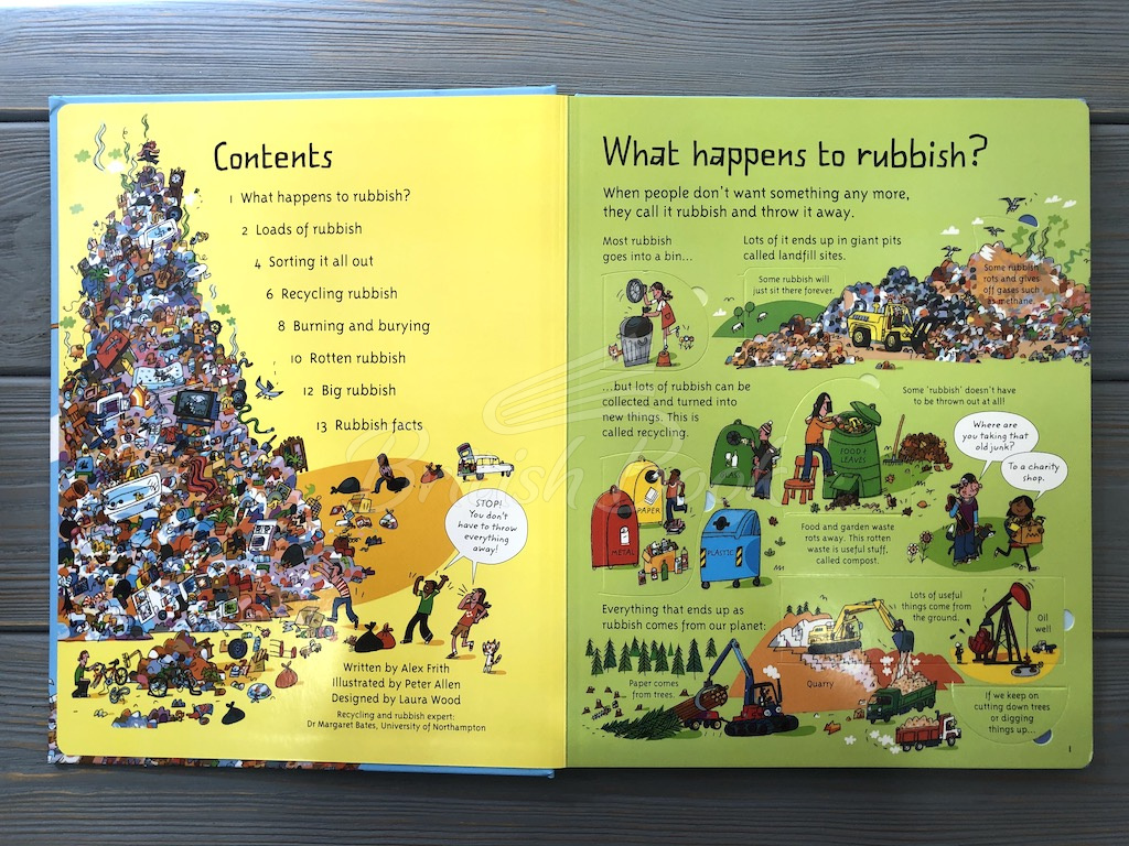 Книга See inside Recycling and Rubbish зображення 2