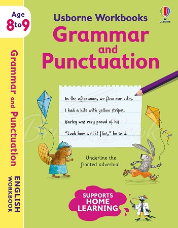 Книга Usborne Workbooks: Grammar and Punctuation (Age 8 to 9) зображення