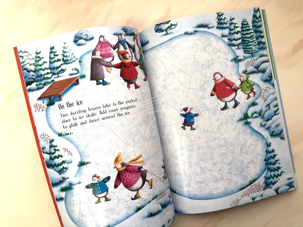 Книга Little Sparkly Christmas Sticker Book зображення 6