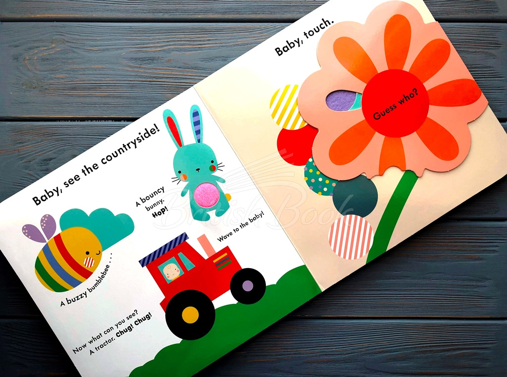 Книга Baby Touch: Peekaboo (A Touch-and-Feel Playbook) зображення 4