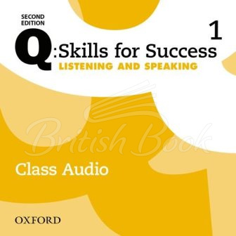 Аудіодиск Q: Skills for Success Second Edition. Listening and Speaking 1 Class Audio зображення