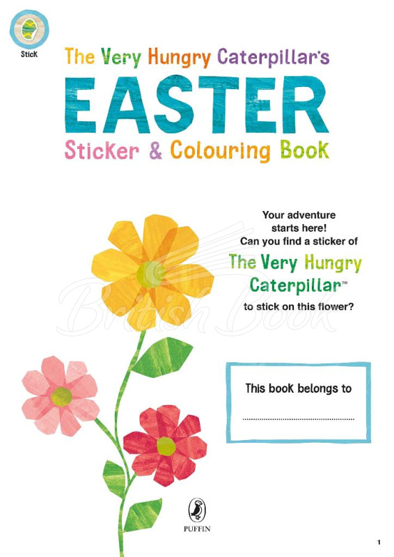 Книга The Very Hungry Caterpillar's Easter Sticker and Colouring Book зображення 1