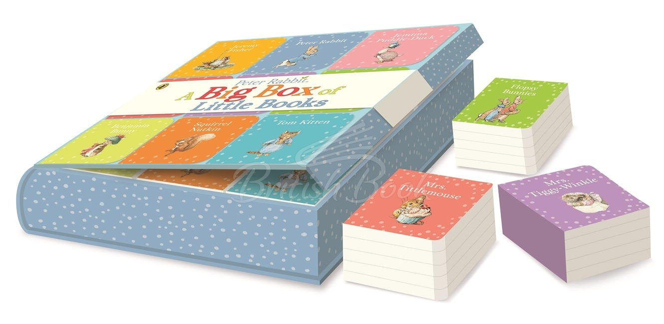 Набір книжок Peter Rabbit: A Big Box of Little Books зображення 1