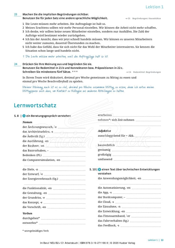 Робочий зошит Im Beruf Neu B2+/C1 Arbeitsbuch зображення 9